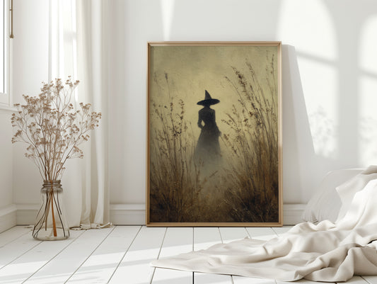 A Figure Beneath the Mist