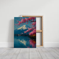 Fuji Holds Still for the Blossoms