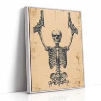 Guns Blazing: Skeleton Gunslinger