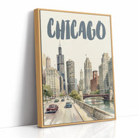 Chicago in Watercolor