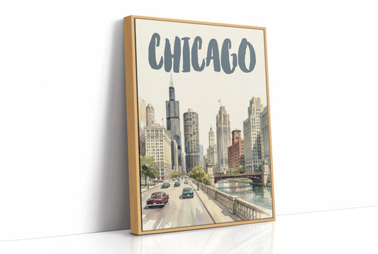 Chicago in Watercolor