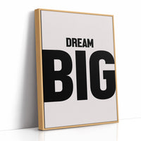 Dream Big Bold Minimal Typography