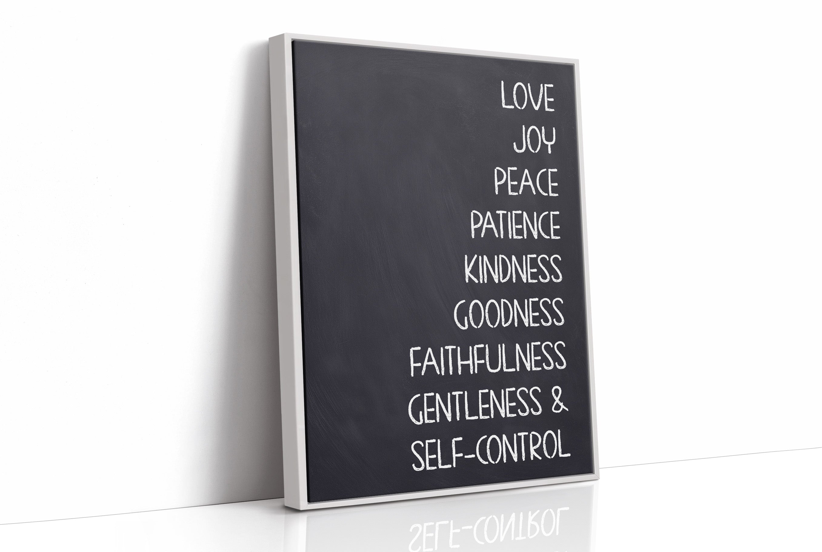 Virtues Etched in Chalk Wisdom