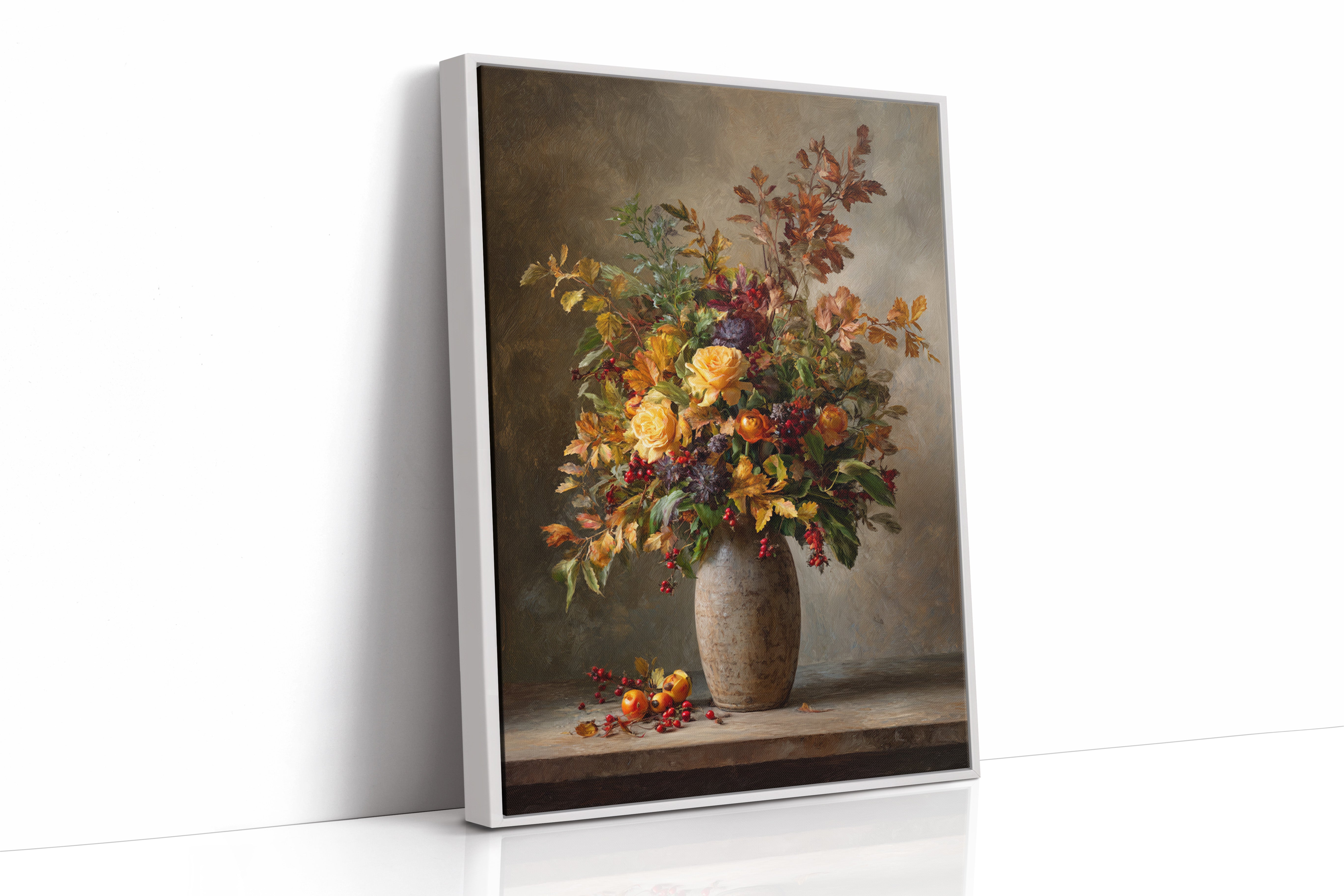 Autumn Roses Paint October's Symphony