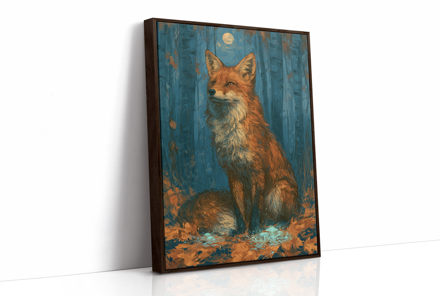 Moonrise Over the Fox's Den