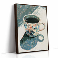 Floral Mug, Long Morning Shadow