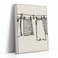 Linens Dance In Morning Light