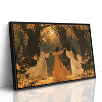Golden Wood Dancing Circle
