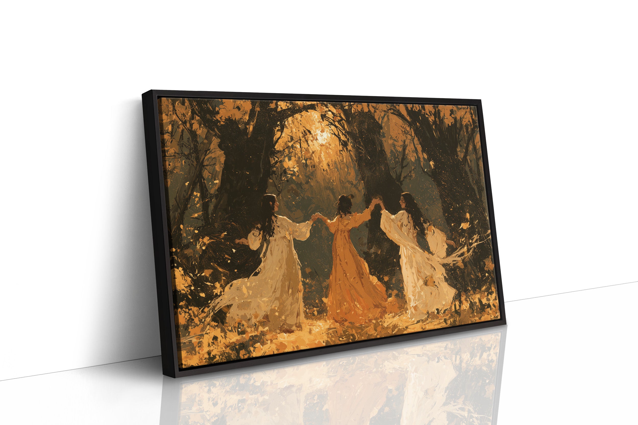 Golden Wood Dancing Circle