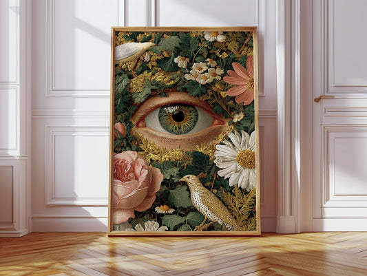 The Eye Beneath Nature's Veil