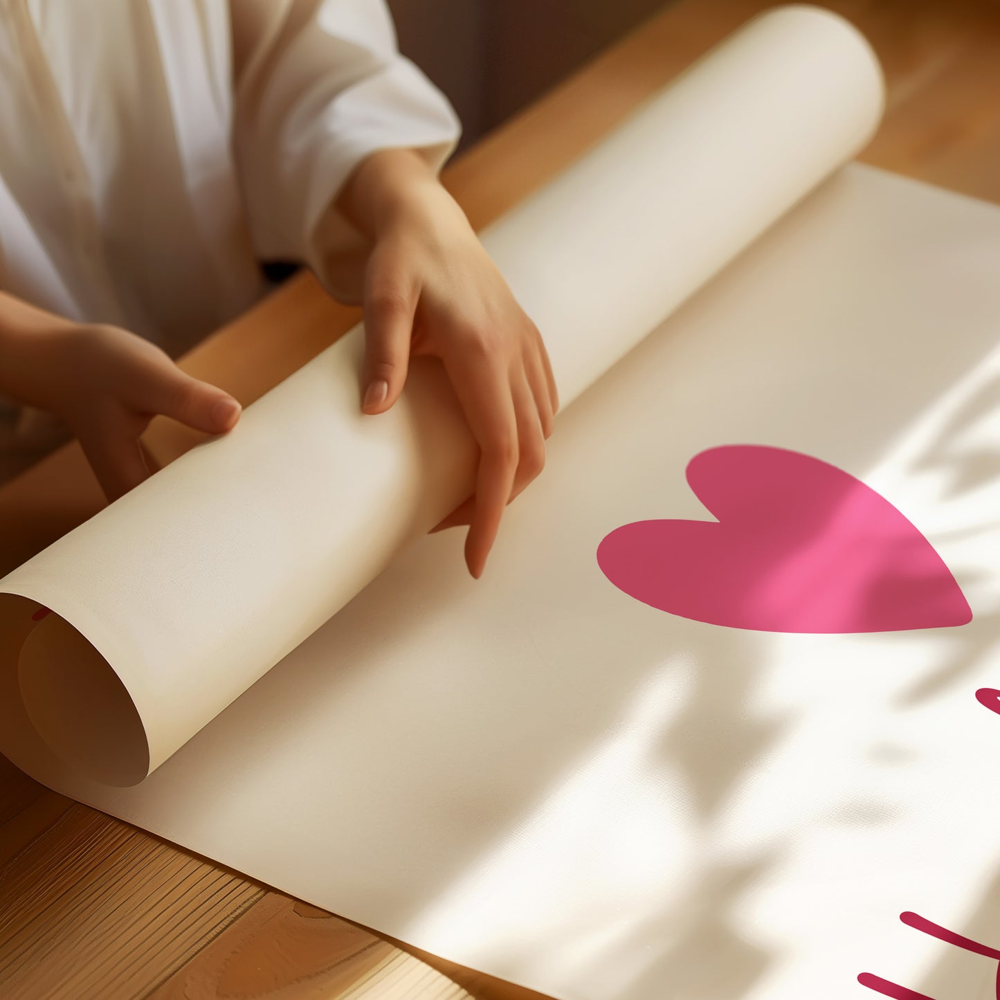 Ace of Hearts Whispers Gratitude