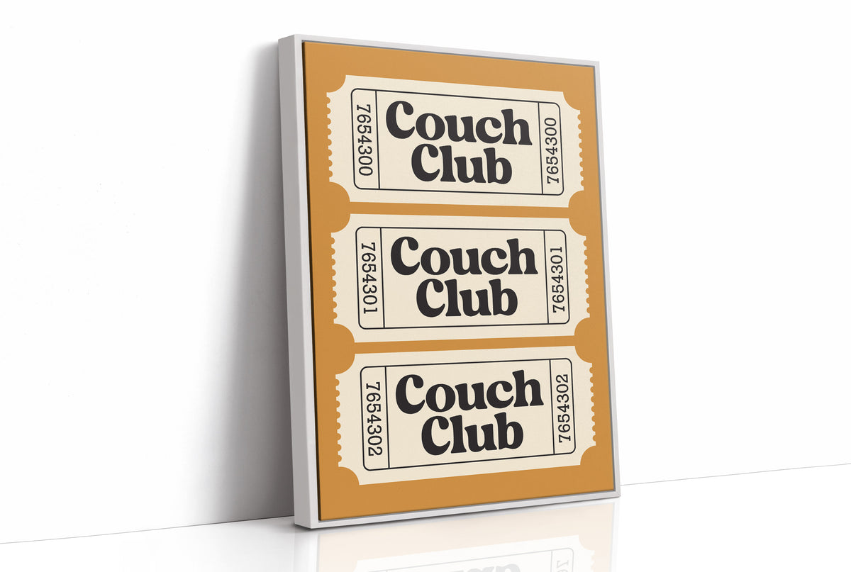 Couch Club: Bold Serif Edition
