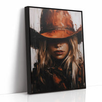 Blonde Under the Copper Brim