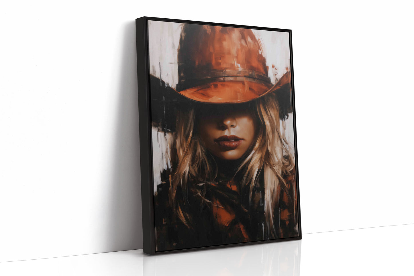 Blonde Under the Copper Brim