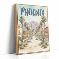 Phoenix in Watercolor