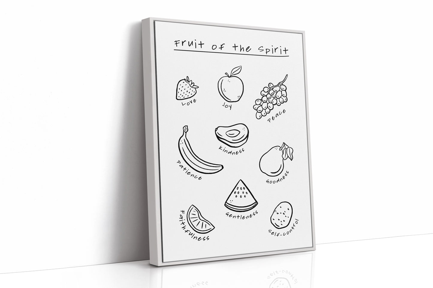 Sweet Virtues Grow In Simple Lines