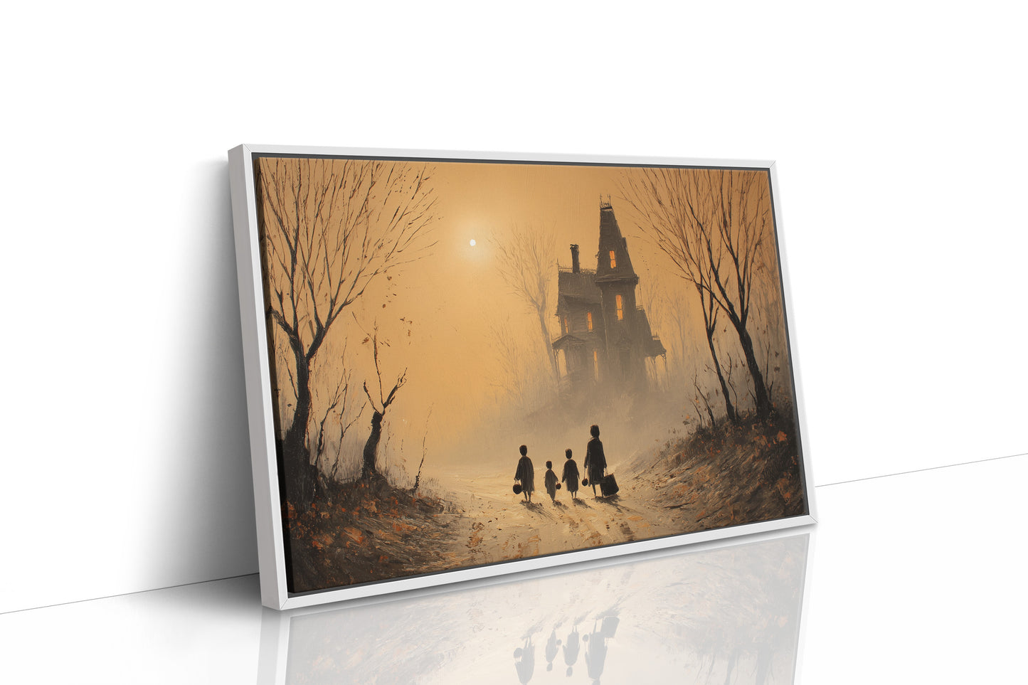 Autumn Path To Mysterious Manor