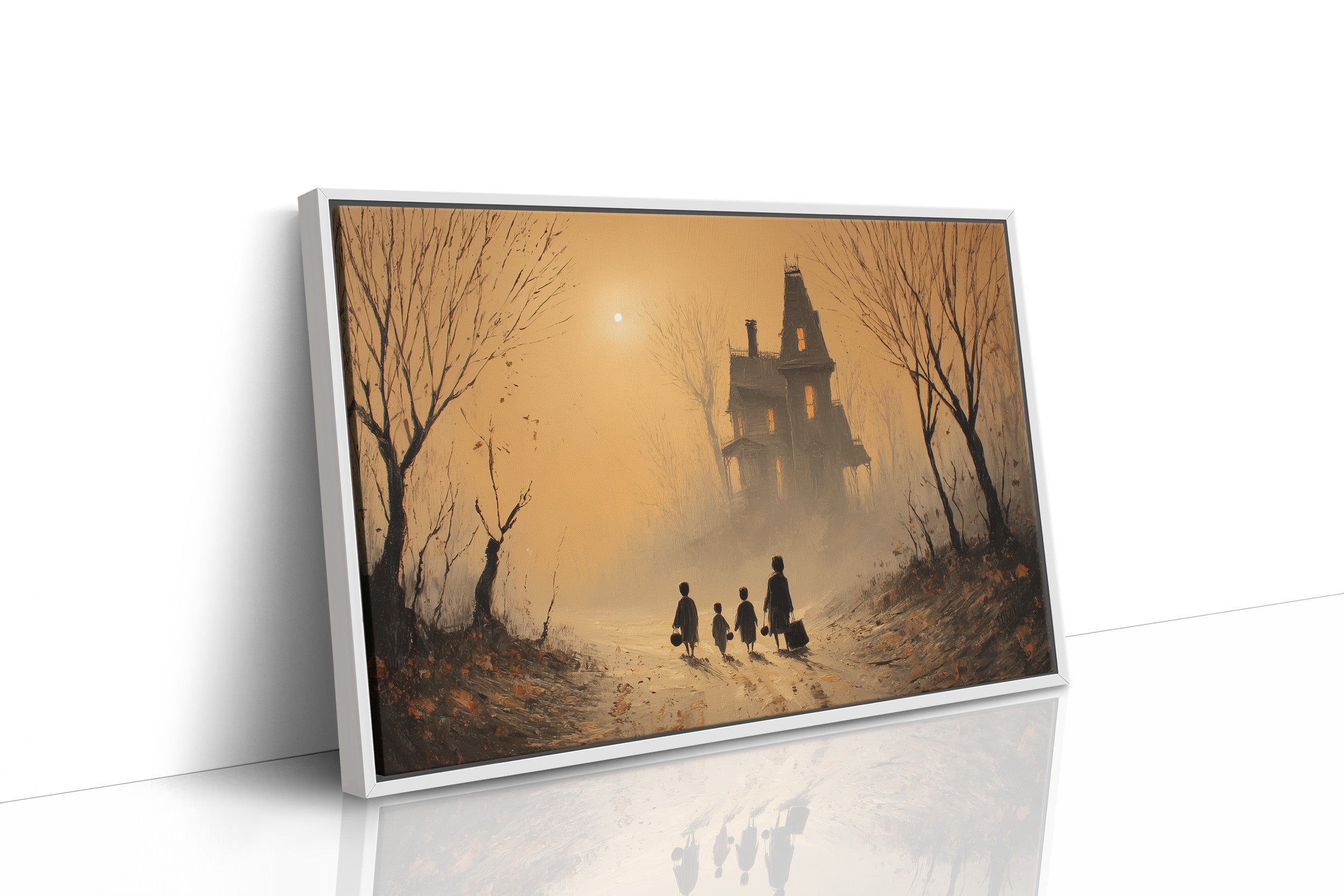 Autumn Path To Mysterious Manor