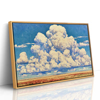 Thunderheads Over Amber Fields