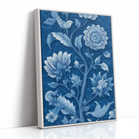 Blue Porcelain Garden Blooms Forever