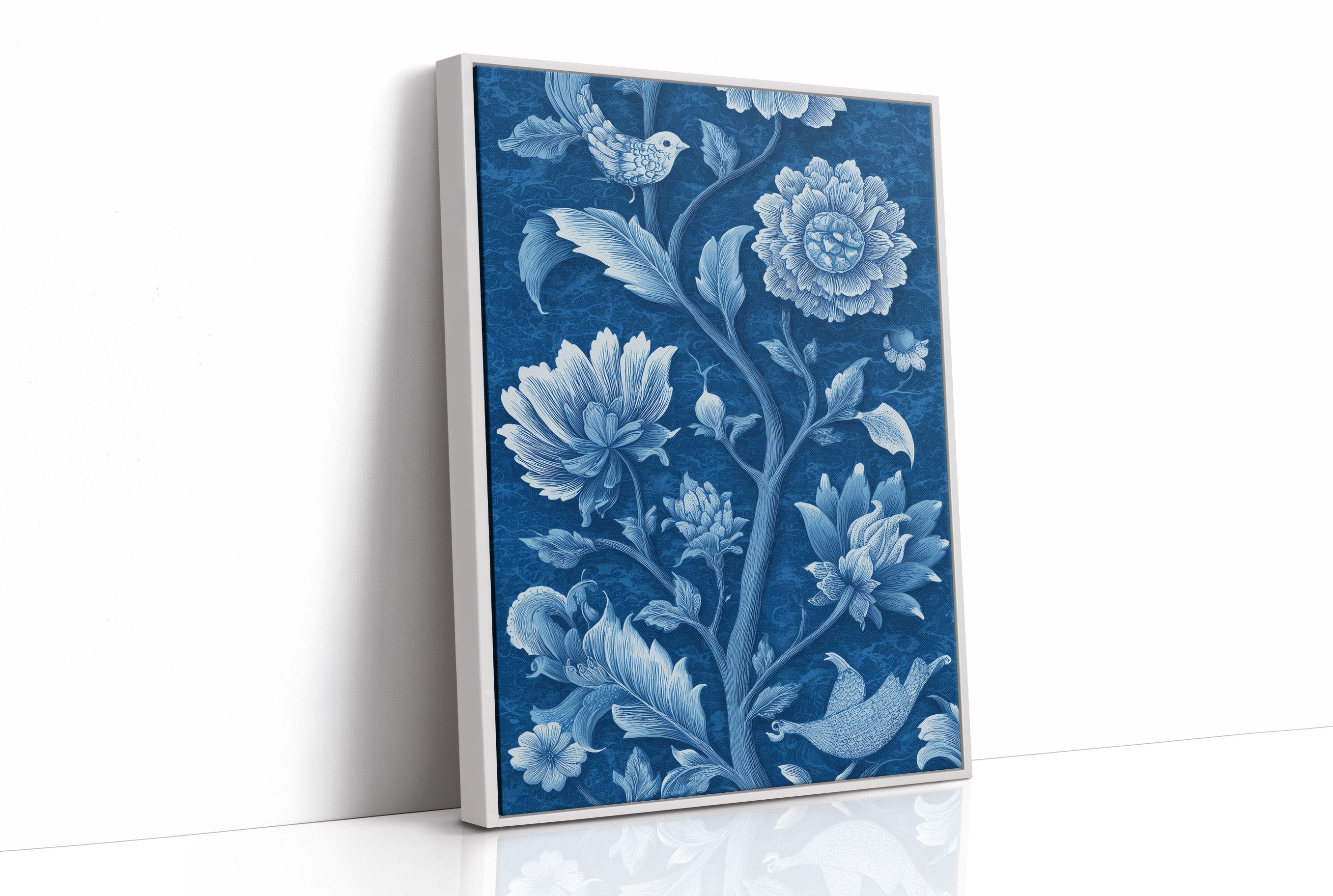Blue Porcelain Garden Blooms Forever