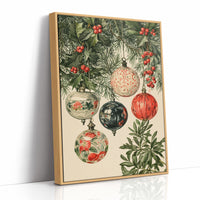 Painted Ornaments in the Boughs