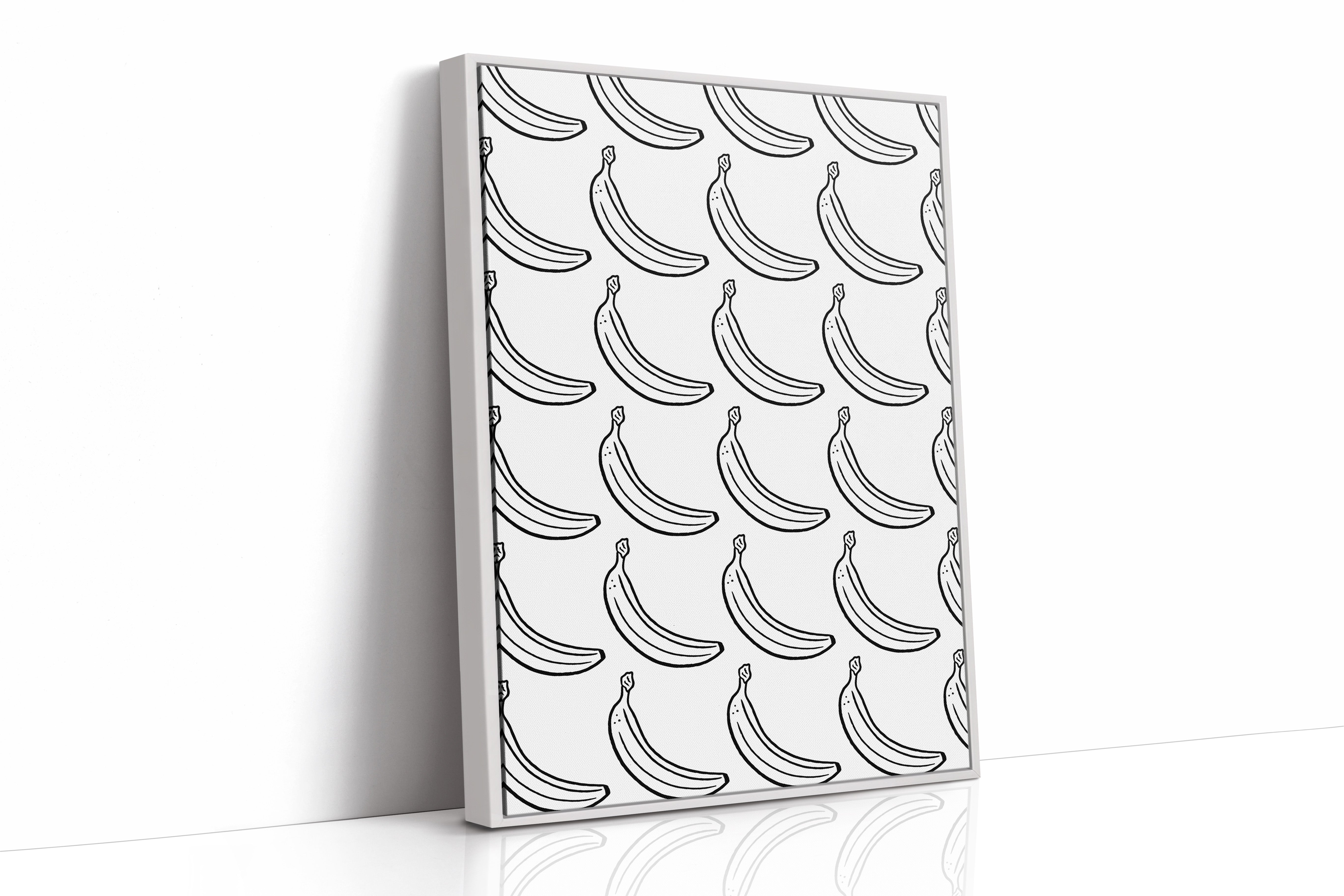 Simple Bananas Draw Morning Lines