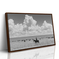 Rider on the Open Range