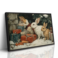 Bunnies Under the Tree