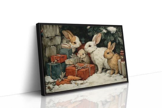 Bunnies Under the Tree