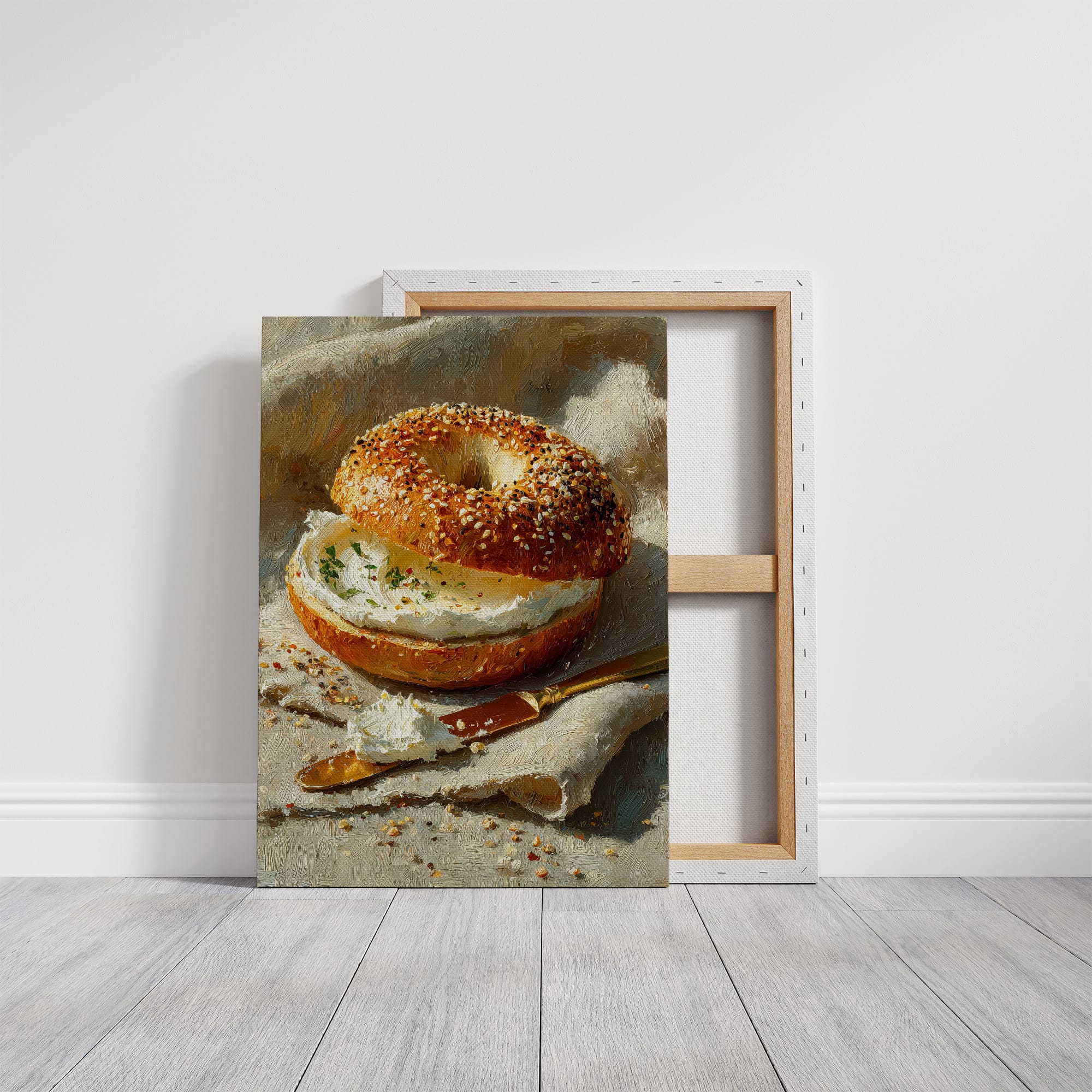 Everything Bagel, Painted With Reverence
