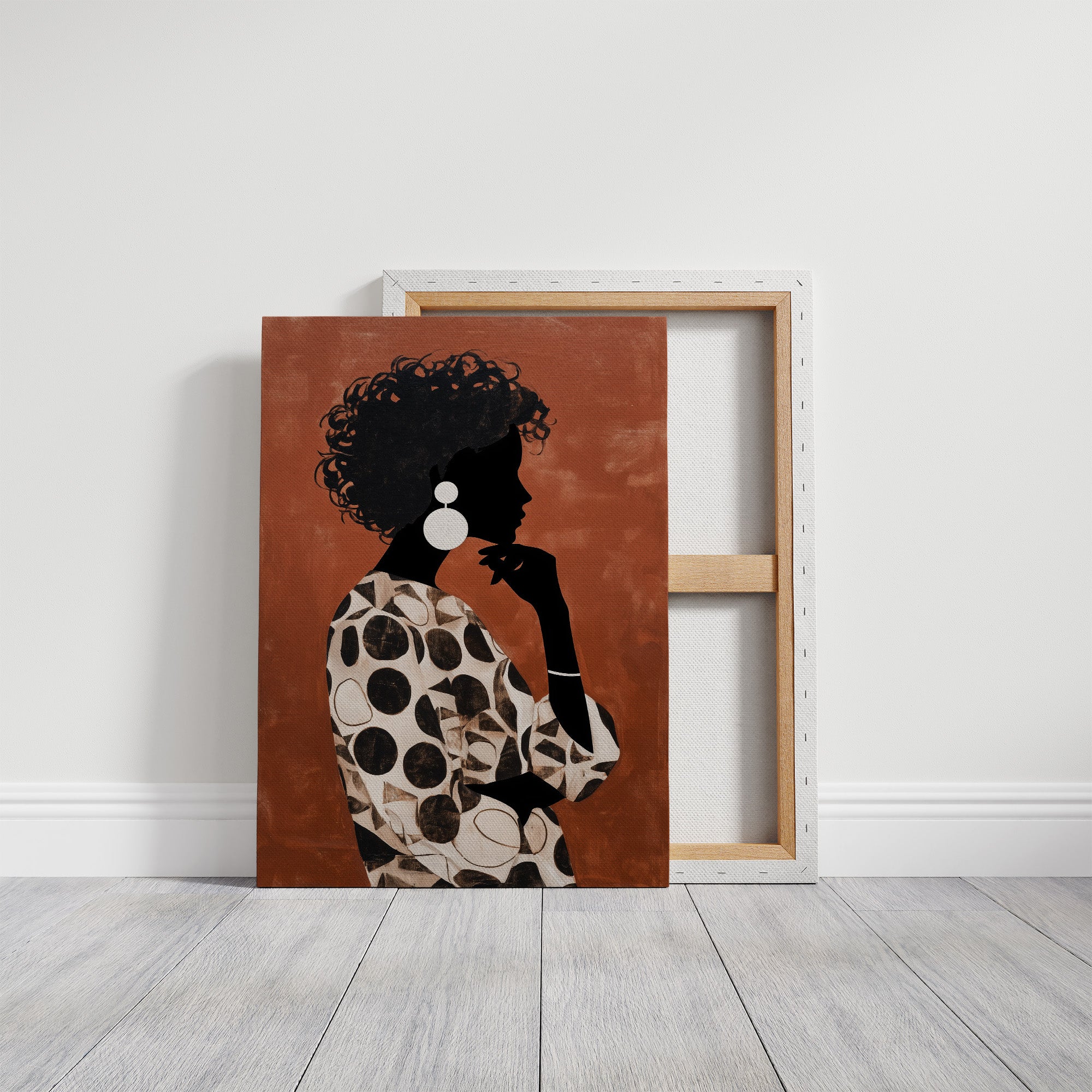 Silhouette in Burnt Sienna