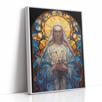 Daisies Held In Sacred Light