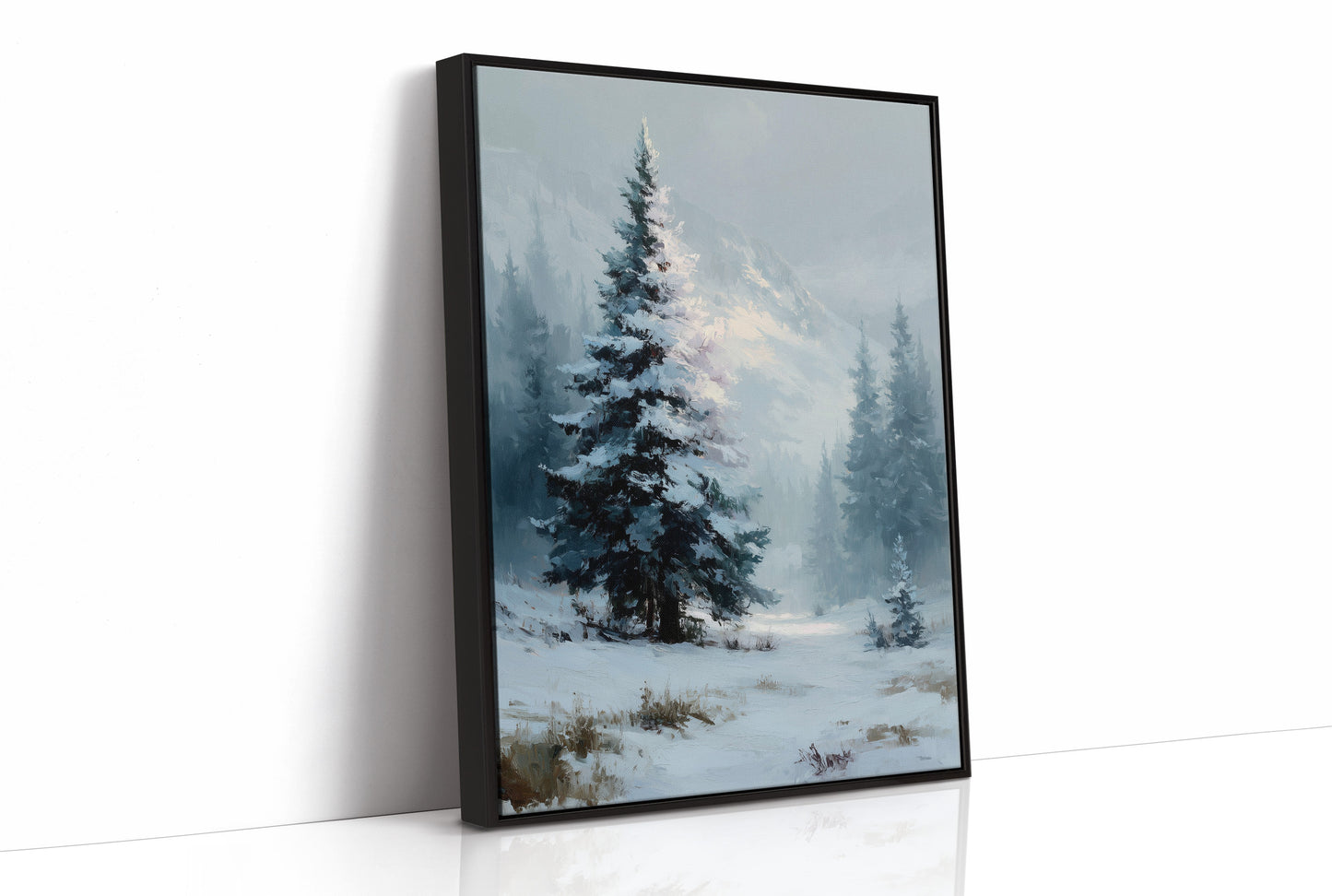 Sunlit Snow, Standing Pine