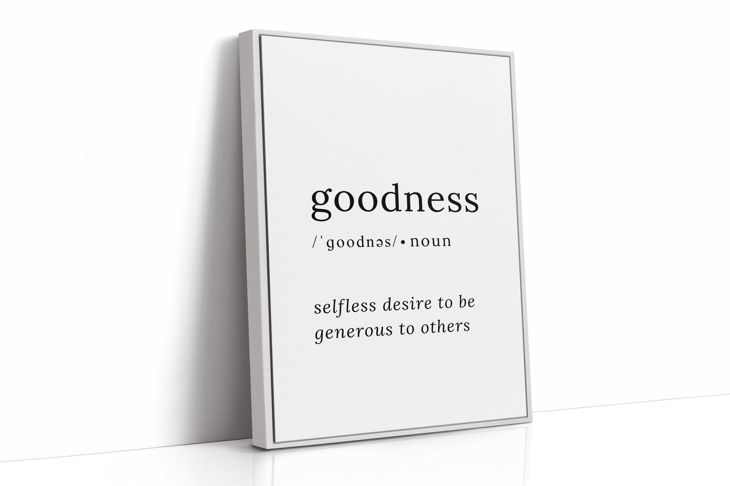 Simple Words Define Noble Hearts