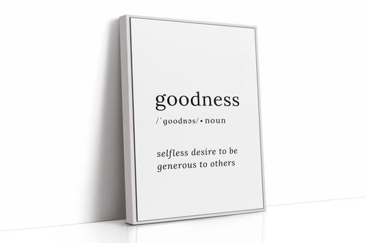 Simple Words Define Noble Hearts