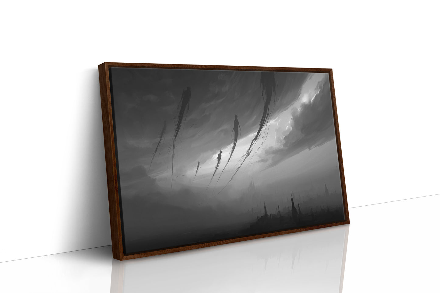 Giants Arrive Through Clouded Skies
