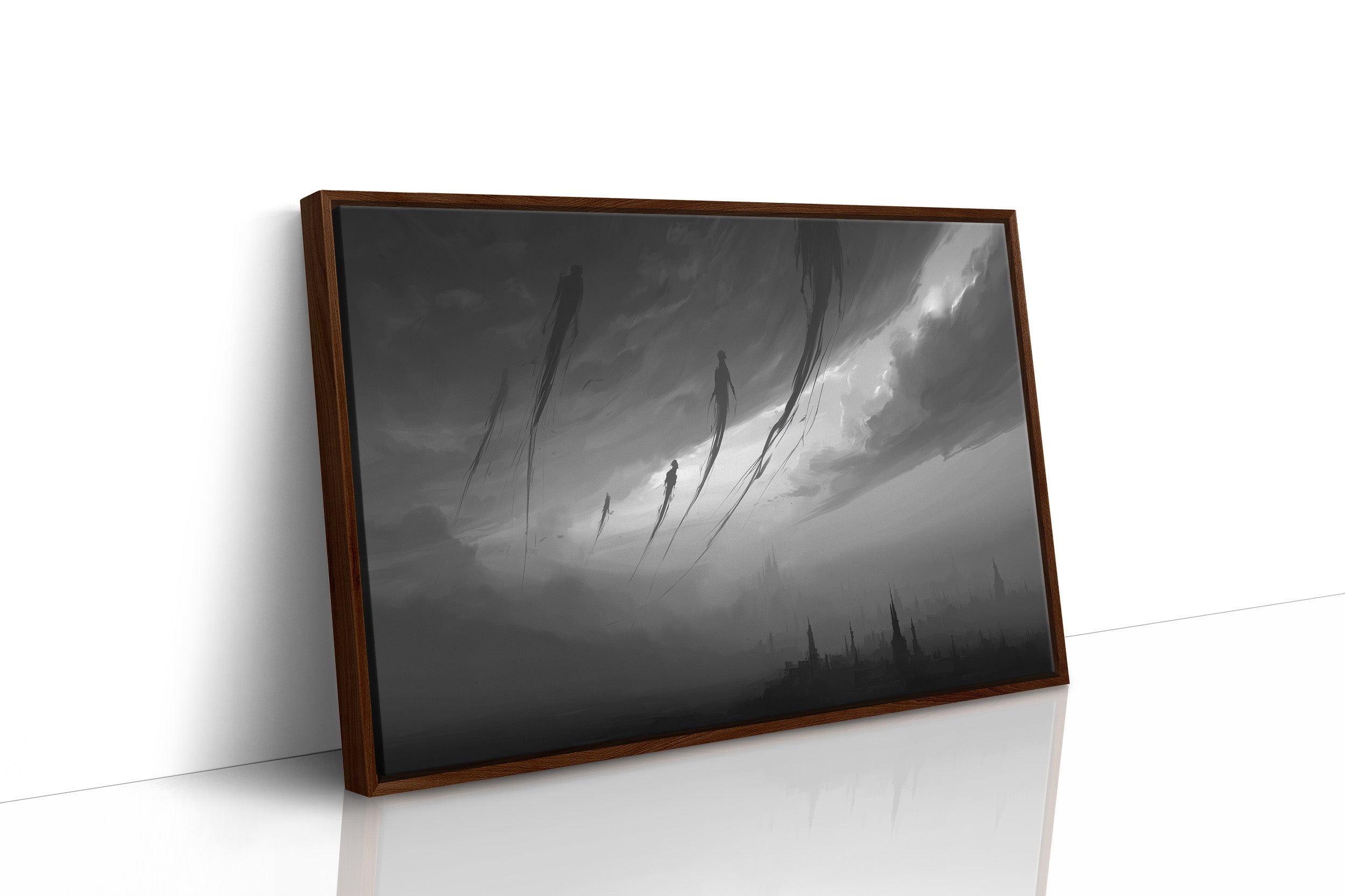Giants Arrive Through Clouded Skies