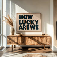 Fortune Smiles In Bold Letters