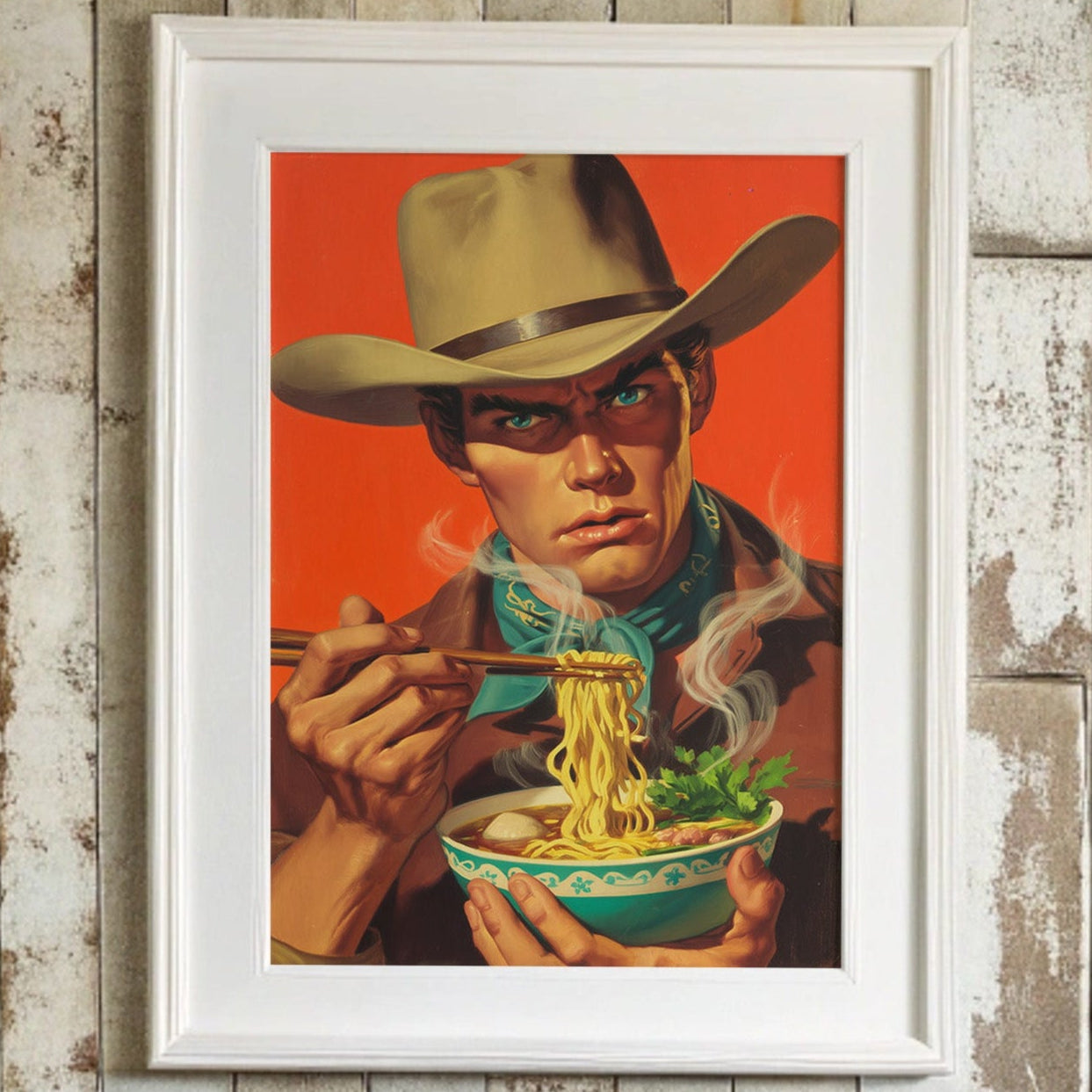 Noodles Under The Western Sun