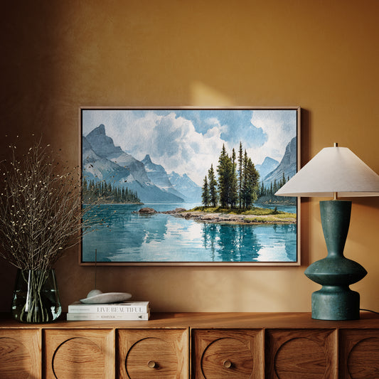 Alpine Waters Mirror Mountain Dreams