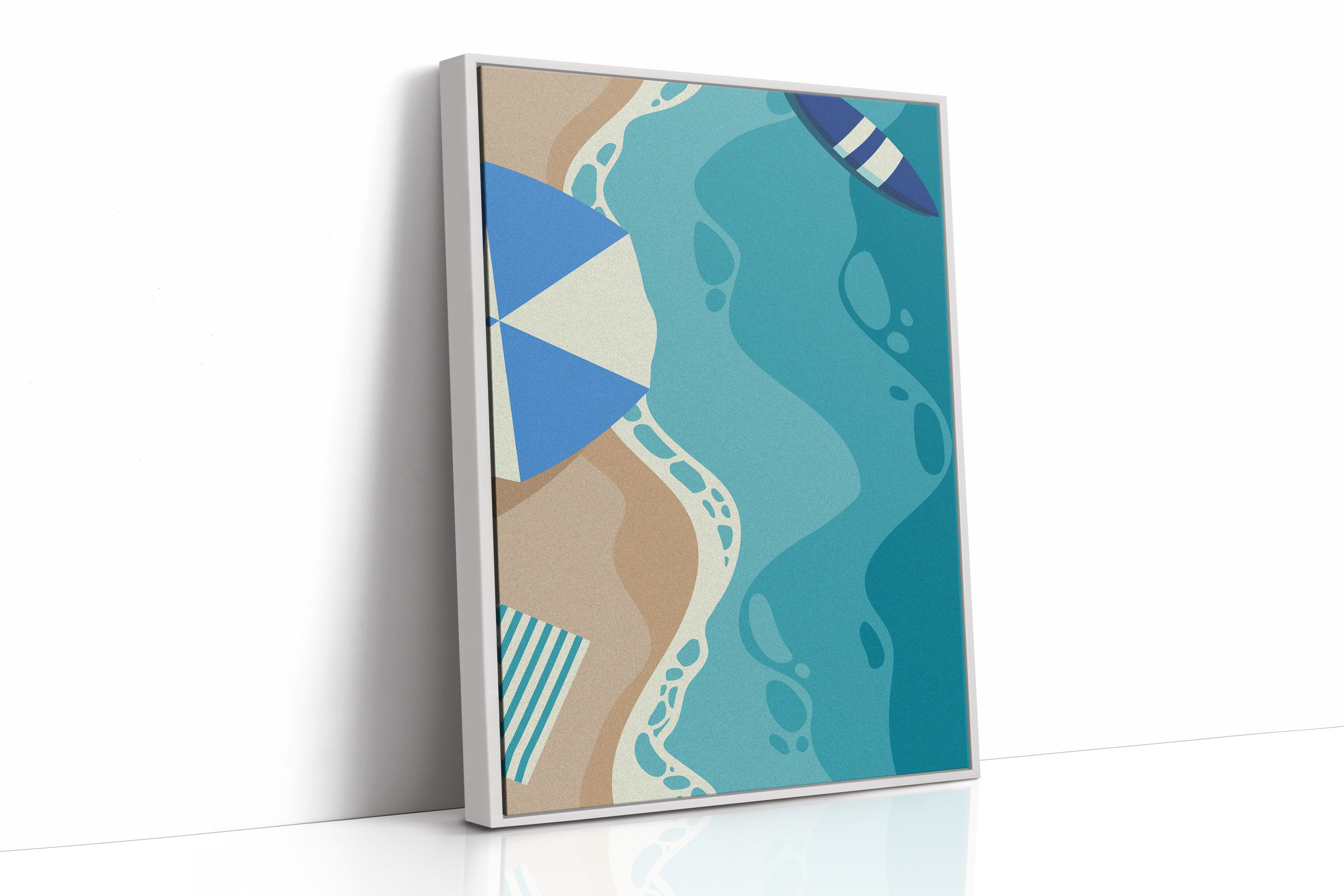 Footprints Along Turquoise Shorelines Dance