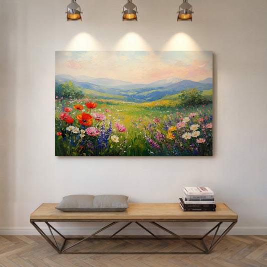 Summer Blooms Paint Mountain Dreams
