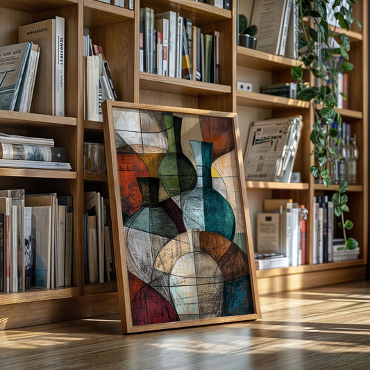 Vessels Dance In Cubist Light