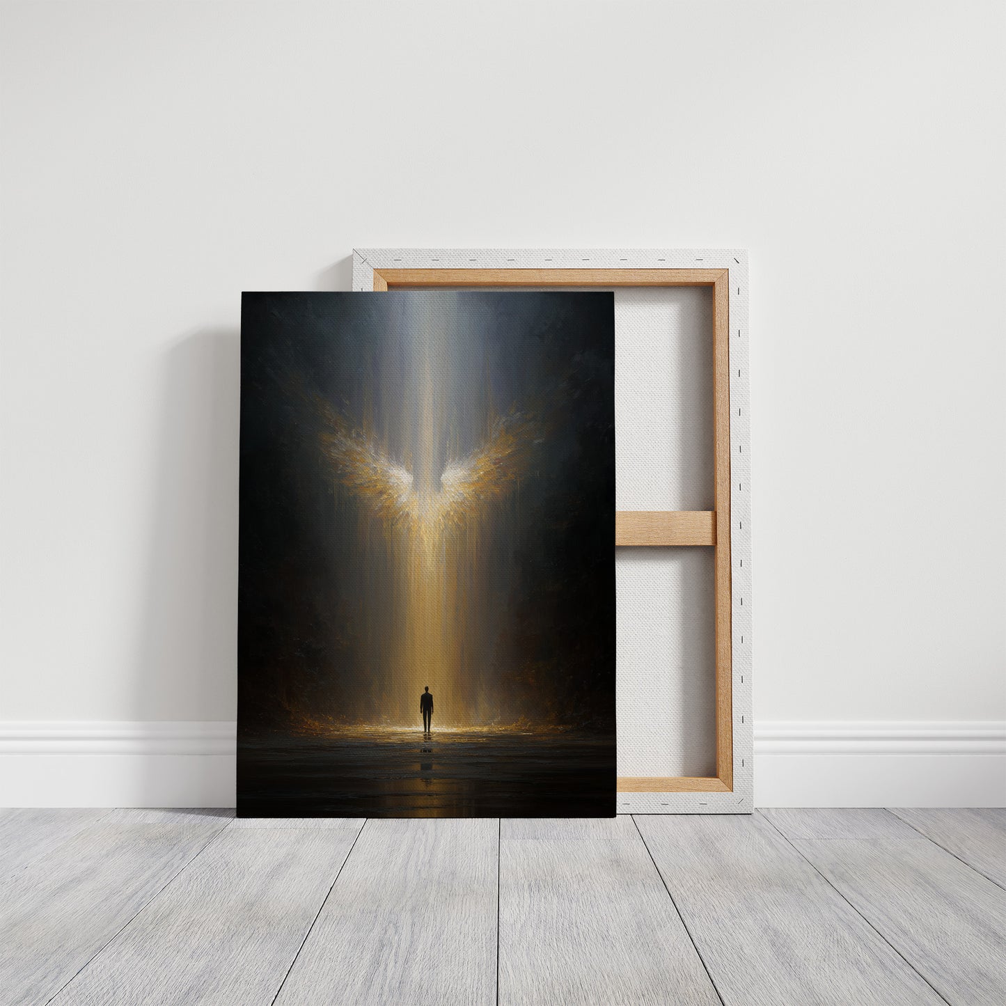 Celestial Radiance Beckons Mortal Witness