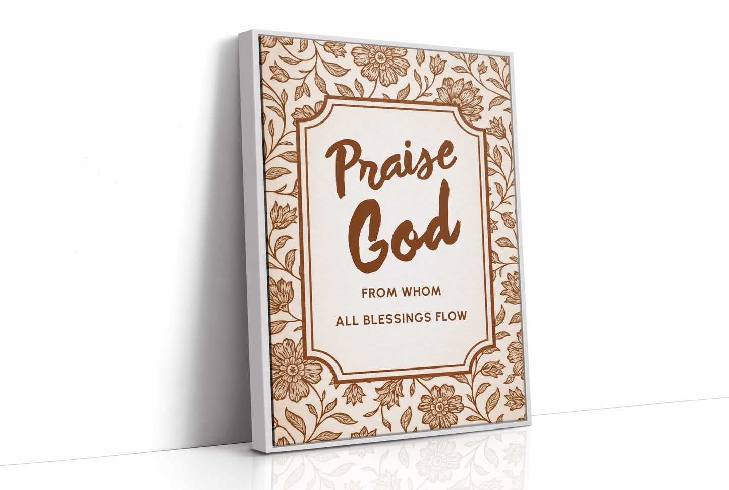 Sepia Devotion Blooms In Gratitude