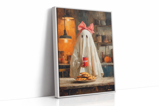 Sweet Ghost Sneaks Midnight Cookies