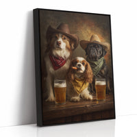 Three Dogs at Sundown Saloon