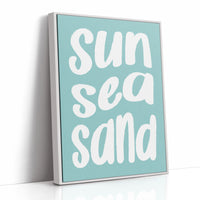 Beach Words Paint Summer Stories