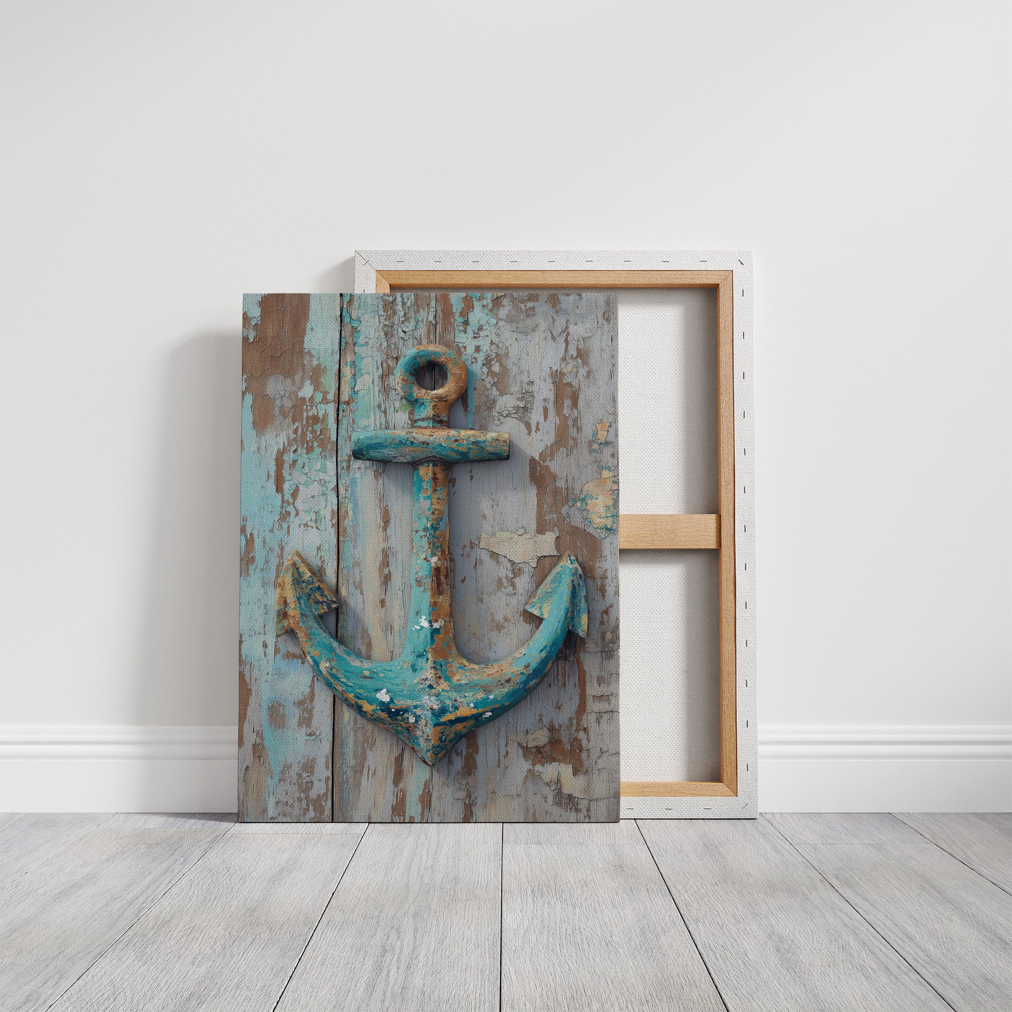 Weathered Anchor Tells Coastal Tales